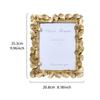 Ginkgo Gold Square Table Display: 5-inch, 6-inch, 7-inch, 8-inch Resin Photo Frames