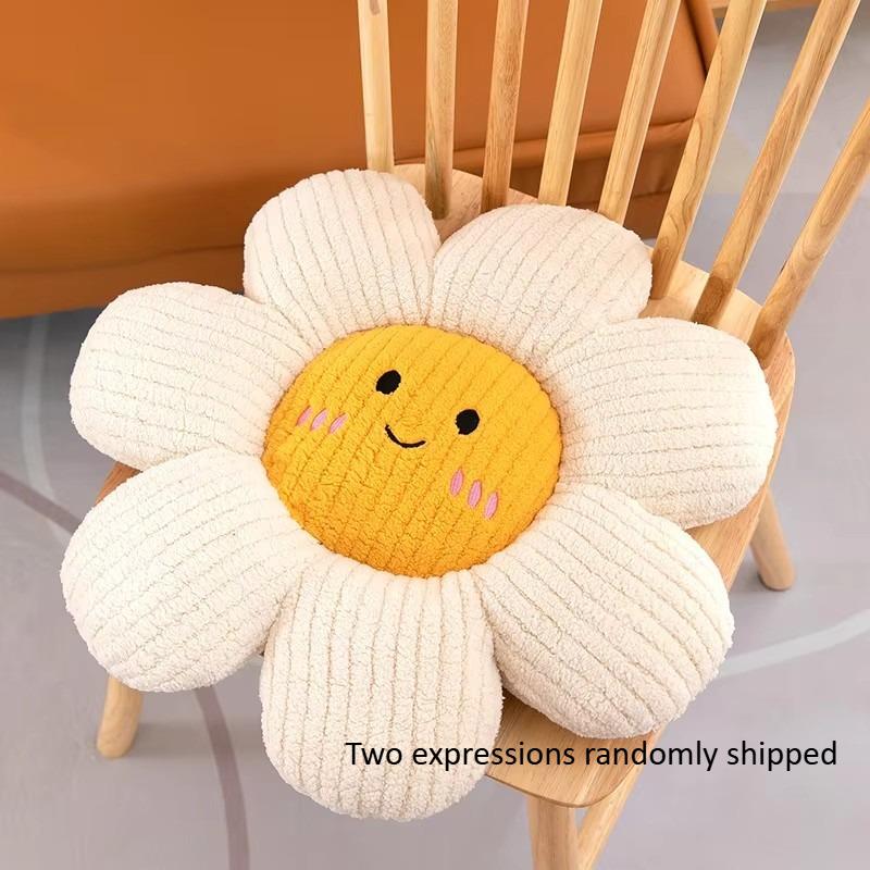 Daisy Cute Flower Breaking Sunflower Cushion Living Room Car Cushion Sofa Bedroom