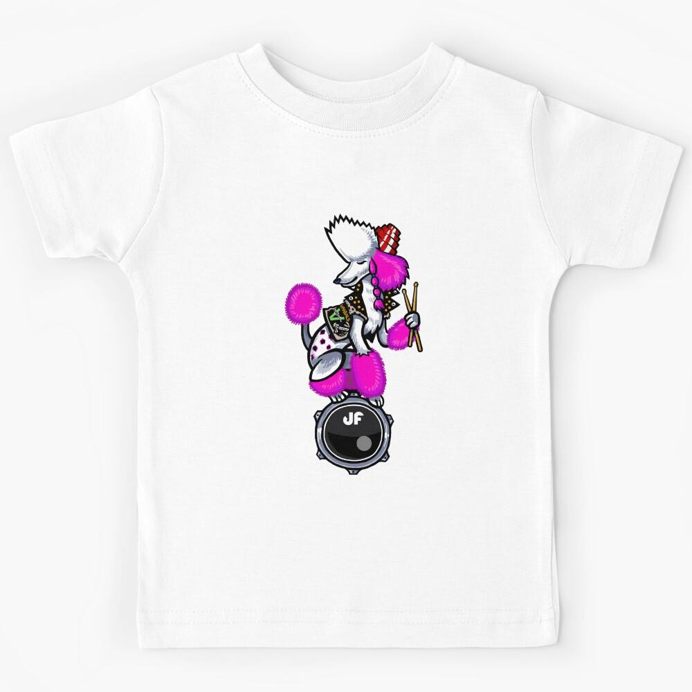 Wanda punk rock dog, Standard poodle Kids T-Shirt 140