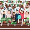 Complete Sports Themed Accessories With 20 Plates 20 Napkins Table Cover Sign Balloons And More For Exciting Gatherings