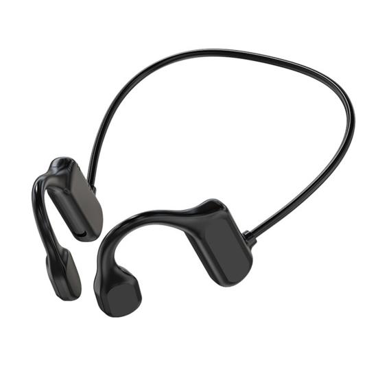 Bluetooth-compatible 5.0 Earphone Ear Hook Bone Conduction Waterproof Wireless Sports Headphone for Mobile Phone