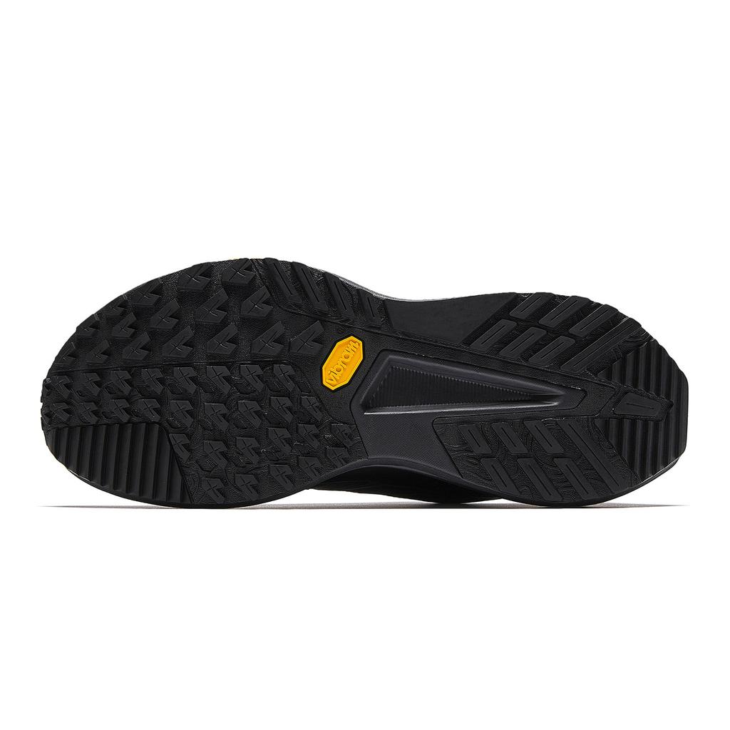 Anta Tian Du Synthetic Leather, Textile Low top Casual City Commuting Training Running Shoes Men's Basic Black 112615599-5