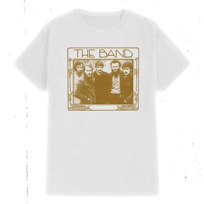 NEU The Band Rockband Baumwoll-T-Shirt Weiß S-5XL BT552 Unisex-T-Shirt