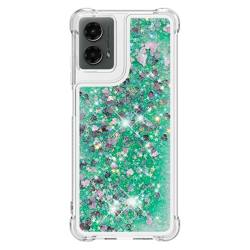 

Для Motorola Moto G 5G 2024 Чехол Glitter Quicksand Dynamic Liquid Чехол для Funda Motorola Moto G 5G 2024 Чехол для телефона Etui for Moto G 5G 2024