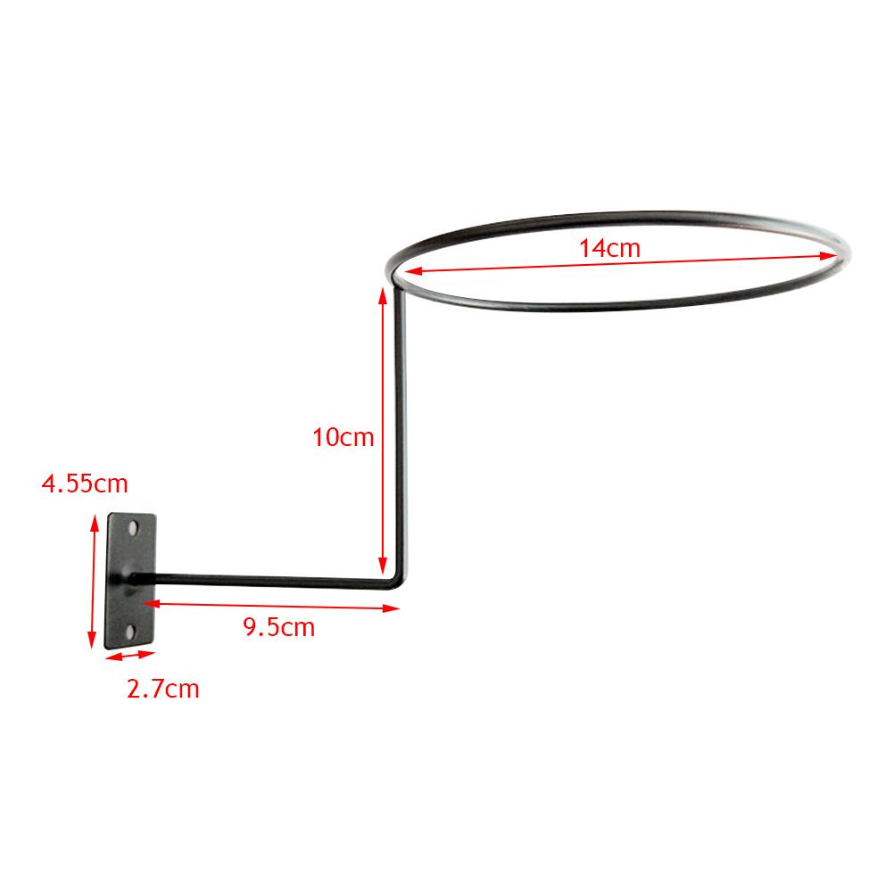 1PCS Black White Motorcycle Helmet Holder Hanger Rack Wall Mounted Hook for Coats Hats Caps Helmet Rack Black Steel Accessories