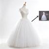 Weiß Schwarz Flauschig 4/6/8 Lagen Design Ohne Reif Unterrock Hochzeitskleid Krinoline Braut Ballkleid Unterrock Gefütterter Rock Partykleid Cosplay