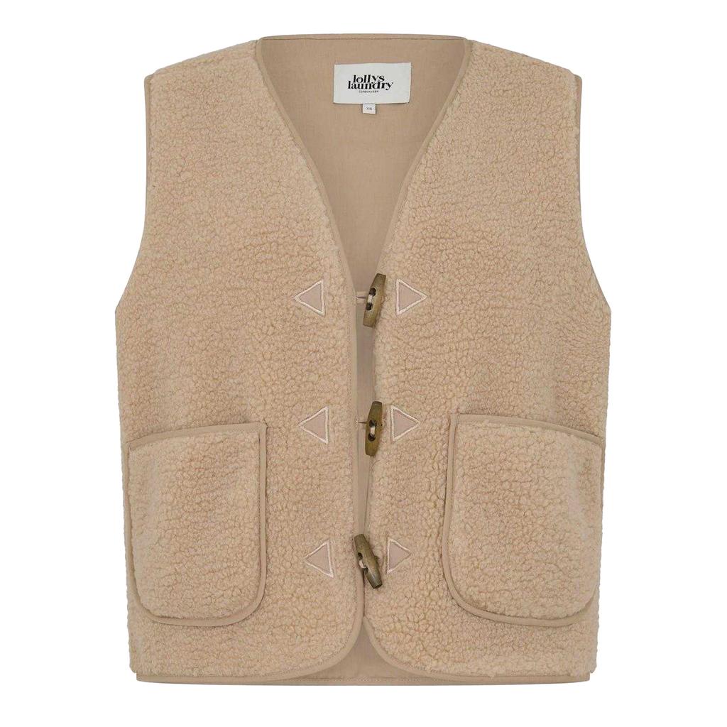 Lollys Laundry Womens/Ladies Hugo Patterned Fleece Waistcoat