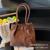 Large-capacity Bag Women's Autumn and Winter Versatile 2025 New Retro Texture Shoulder Bag Casual Work Commuter Tote Bag