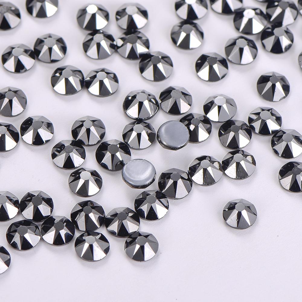 Strass Sewing Fabric Crystal Garment Hotfix Diamond Rhinestone Small Clear Flatback 70 Colors AB 8 Big and 8 Glass
