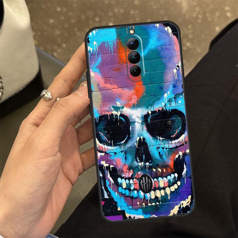 Graffiti Case For ZTE Nubia Red Magic 10 Air 6S 7S 6 7 Pro RedMagic 8 9 10 8S 9S 10S Pro Plus Cover