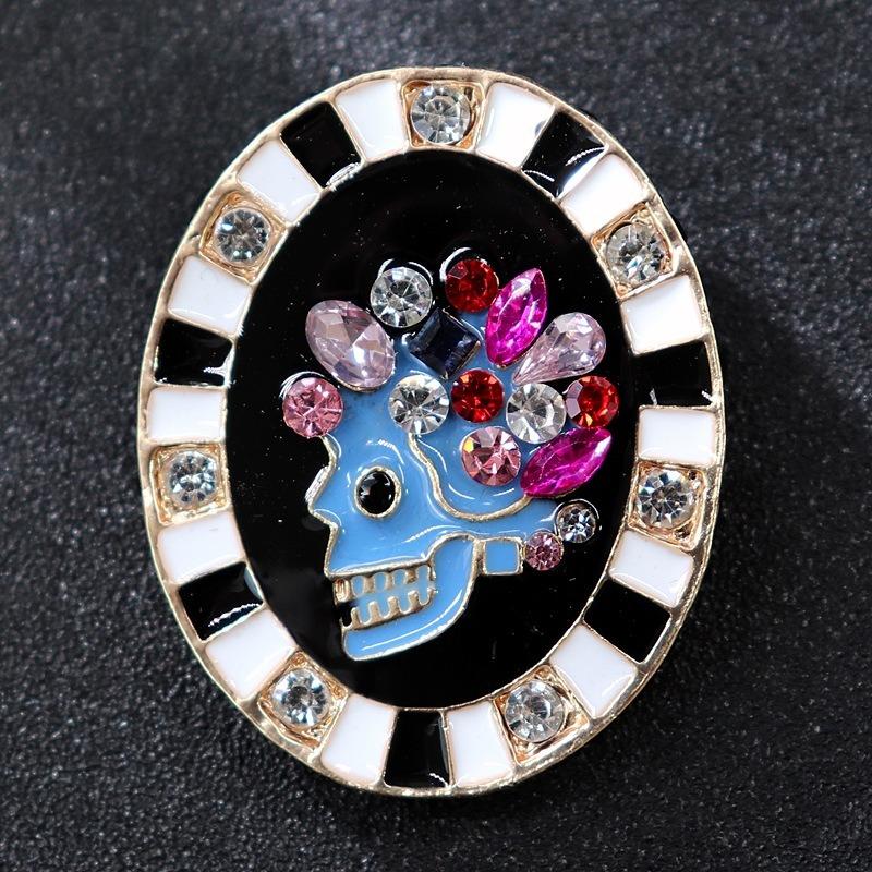 Genuine Professional Amasht Brooch Retro High-end Temperament Luxury Pearl Diamond Pin Women's Suit and Accessories