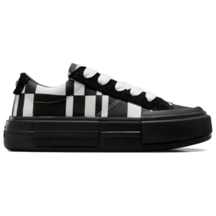 Converse Chuck Taylor All Star Cruise Low Distorted Checkered - Black Egret Unisex Sneakers A08790C