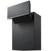 Durch die Wand Einwurfbox 12,5x6,3x16,9" Briefkasten mit Zahlenschloss Schwarz
