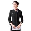 Luxury Women's Autumn/Winter Suit Set for Jewelry Store, Hotel Receptionist, and Salon Workwear