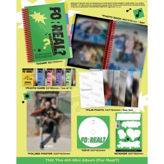 TNX 4th Mini Album FOR REAL