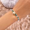 Simple Handmade Braided Shell Bracelets for Women Bohemian Starfish Turtle Adjustable Bracelets Friendship Beach Holiday Jewelry