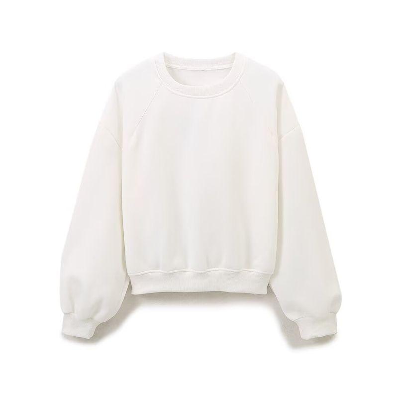 Kaslead New Arrival Women's Fashion Style Basic Flannel Sweatshirt Casual Pants 8417800 8417801