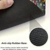 1Pcs Rubber Drying Mat With Christmas Style Print For Coffee Shop Restaurant Kitchen Carpet Tableware Durable Diatom Mud Table Mat Pet Mat Coffeeware
