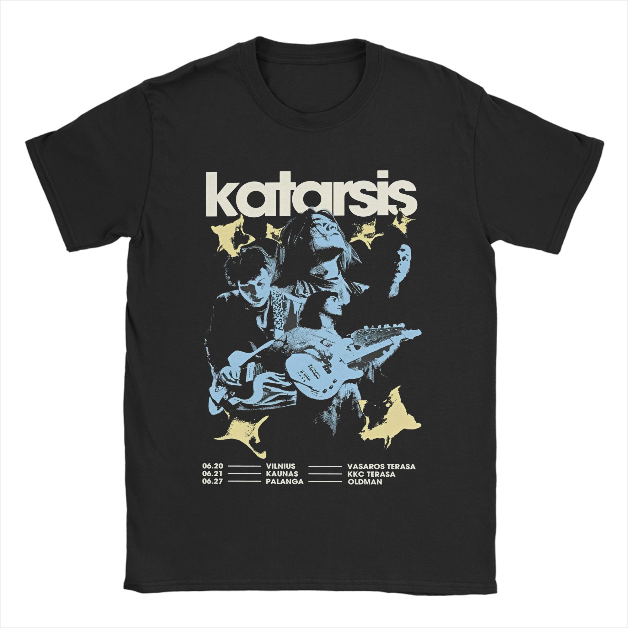 

Katarsis Graphic Printing T Shirt for Men Women Pure Cotton Tee Shirt Clothing S