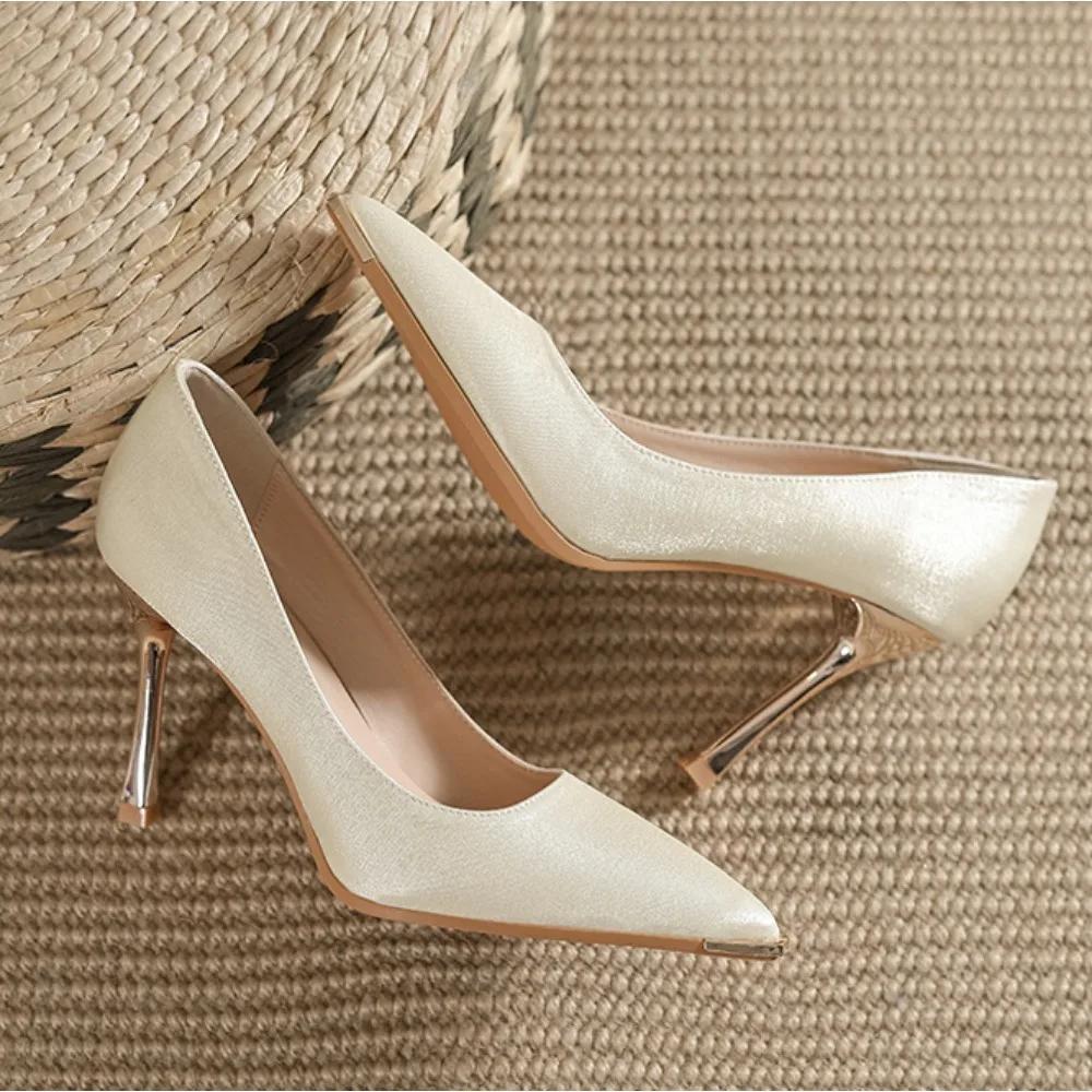 Fashion Pumps Shoe Black Womens Heel New Four Season Mary Jane Shoes High Heels Women Pumps Woman Shoes Wedding Shoes Bride Black Heels