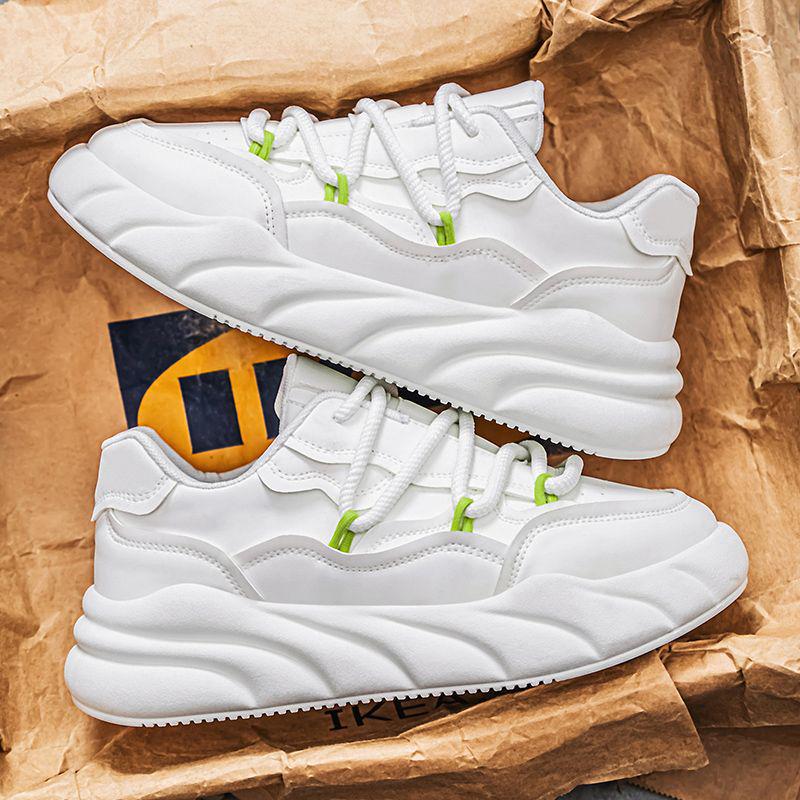 Men's 2024 Autumn/Winter Versatile Sneakers - Casual, Skate, Dad Shoes with Mesh and Soft Sole for Height Increase