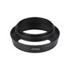 43mm černá kovová sluneční clona s plastovou krytkou objektivu pro fotografické příslušenství Leica