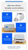 Deli DL-888T Thermal Transfer Printer: 108mm Shipping Label & Barcode Machine for Logistics