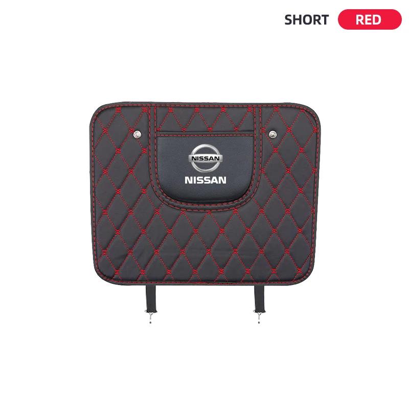 Car Anti-Kick Mats Auto Seat Back Protector Cover Anti Kick Pad For Nissan Nismo Tiida Teana Skyline Juke X-trail Almera Qashqai