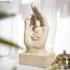 Resin Buddha Hand Statue Bergamot Art Sculpture Home Accessories Desktop Display Statue Decoration Crafts Figurines Gifts