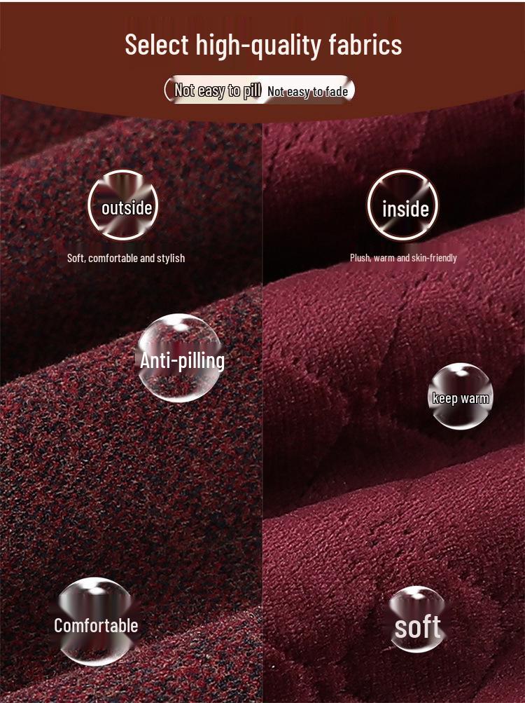 Embroidered Stand-Collar Tang Suit Top for Middle-Aged and Elderly Women, Plush-Lined Jacket for Spring, Autumn, and Winter.
