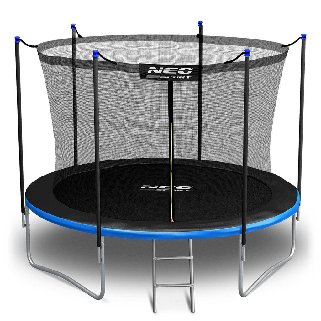 Garden Trampoline 8Ft/ With Inner Net And Ladder Neo-Sport