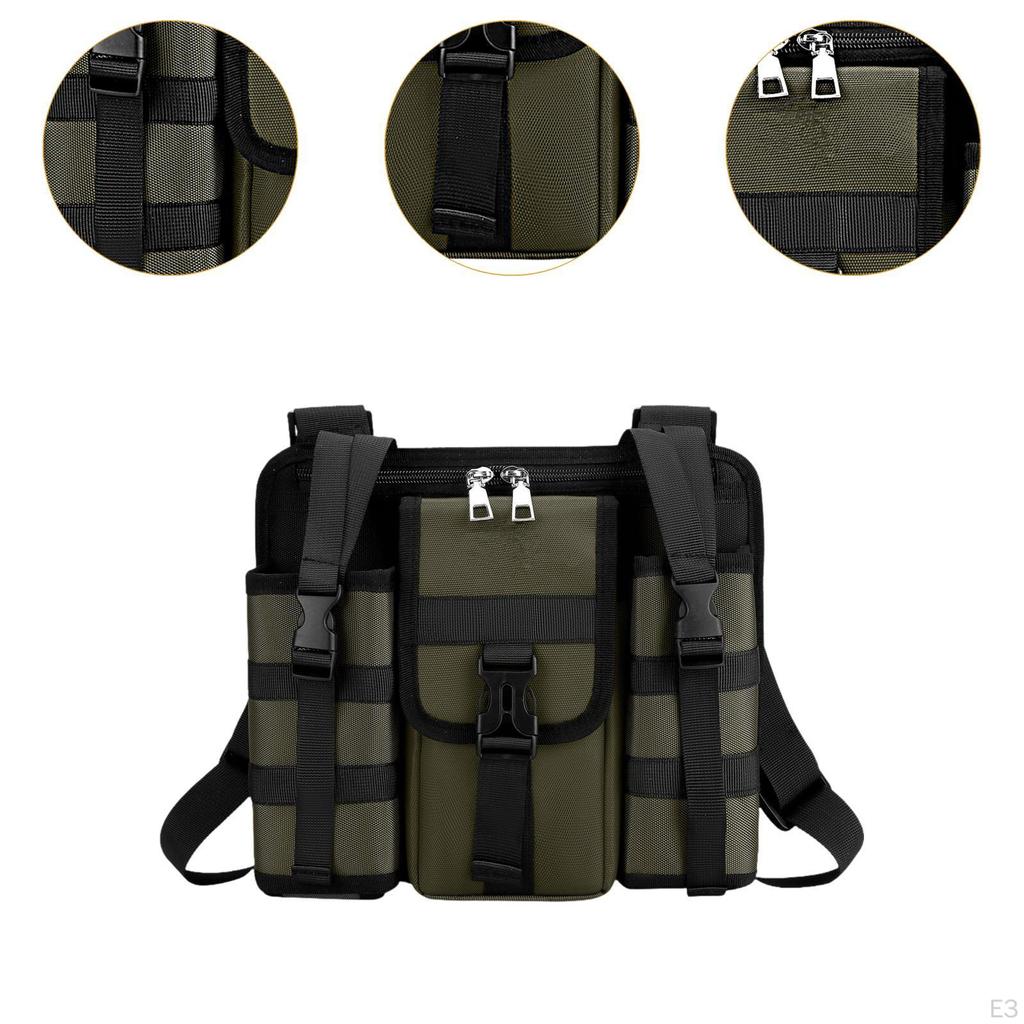 Cross Body Lightweight Tactics Shoulder Bag for Outdoor Sports Camping Women