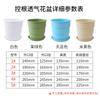 MOJY Indoor Plastic Nursery Gallon Plant Pots with Leaf Trays