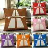 1P- German Autobahn Sign Prints Cushion Cover Natural Linen Pillowcase Set, All-In-One Decor For Sofa, Bedroom & Chair