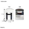 Multifunctional Electric Sewing Machine with Zipper, Binding, and Overlock Presser Foot Attachments