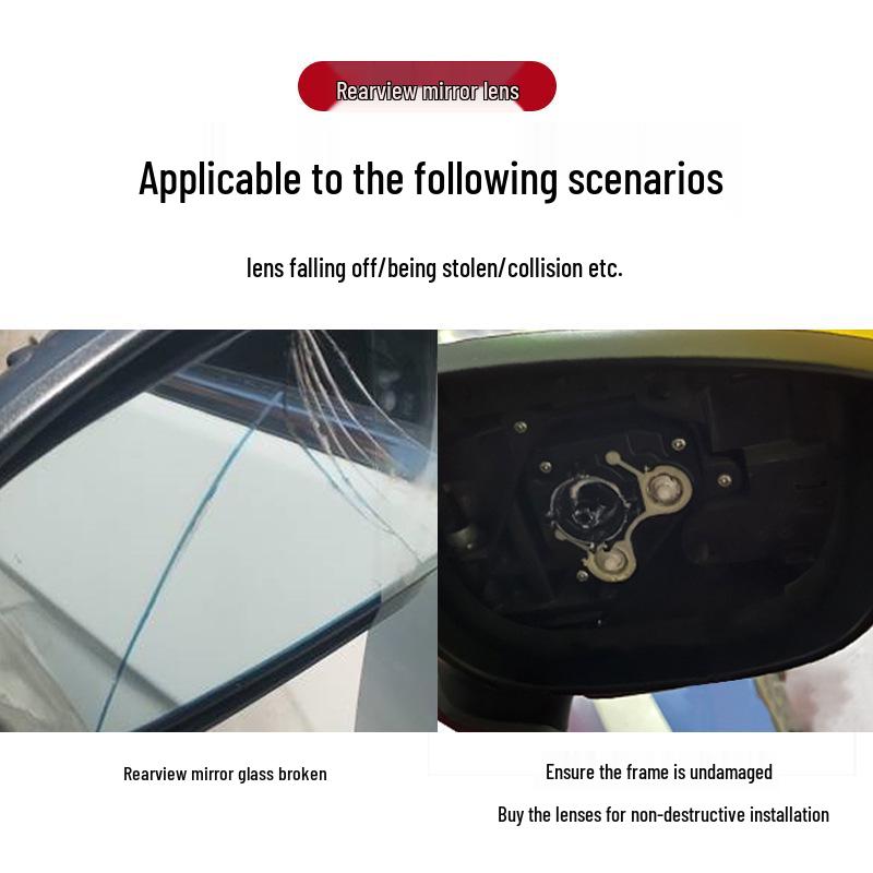 Mazda CX4/CX5 2016-2021 Rearview Mirror Lens Set (Left & Right)