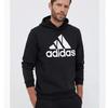 adidas Men's Essentials Fleece Big Logo Hoodie Black/White IB4024
