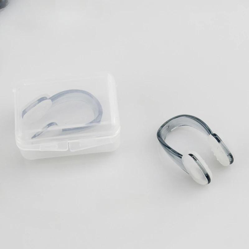 

Swim Nose Clip Unisex Swimming Nose Clip Environmental Soft Silicone Nose Clip Swimming Pool Accessories чорний