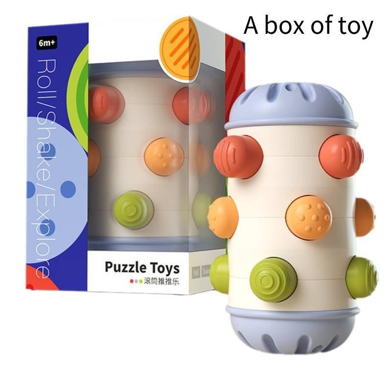 Engaging Early Development Baby Toy Fun Push Rolling Drum Educational Rattle