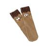 1 Pair Expressions Socks Autumn Winter For Women Girls Creative Crew Socks Funny Mid Tube Socks Cotton Socks 3D Big Eyes