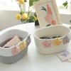 Star Desktop Storage Basket Small Basket Cotton Woven Basket Bins