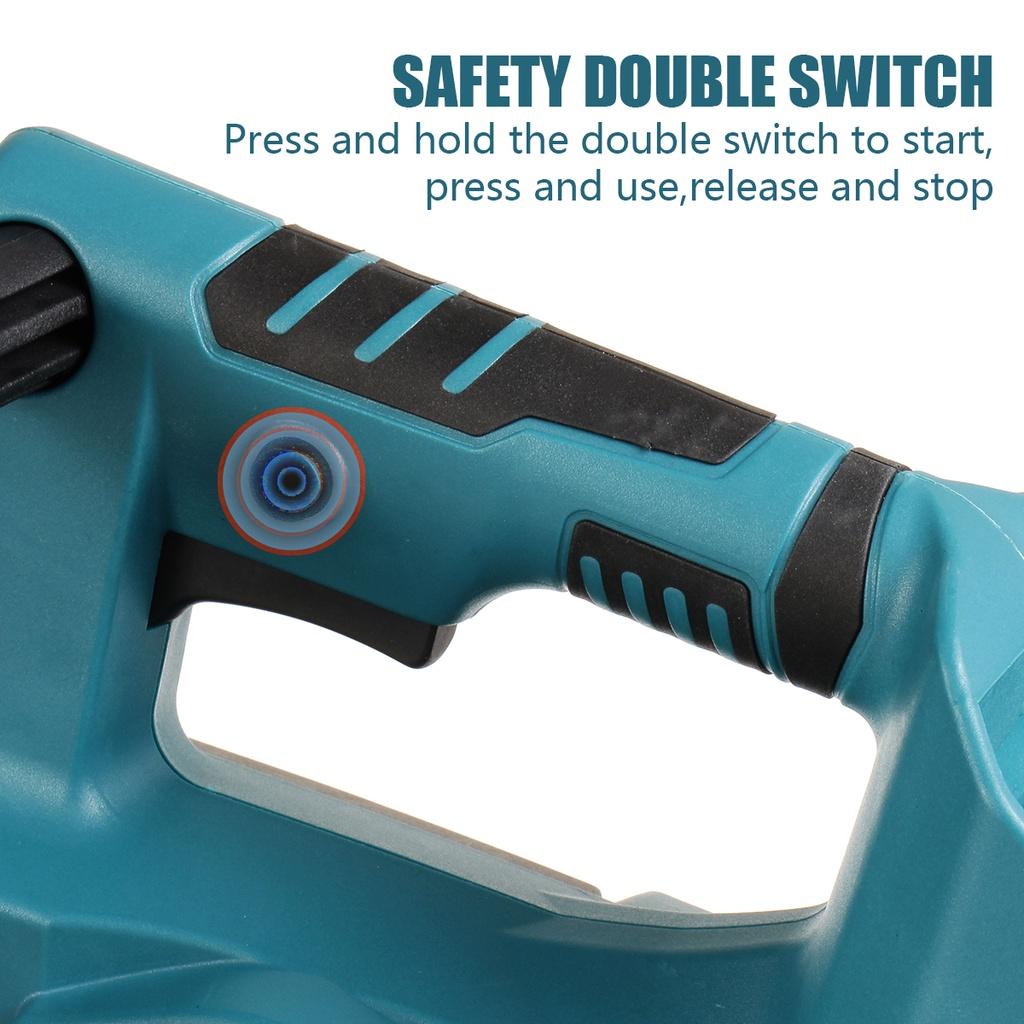 88VF 12Inches Portable Rechargeable Woodworking Tools Cordless Electric Saw Pruning Chain Saw 5 Wood Cutter With 2 Battery New