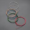 Sets of 6Pcs Steel Guitar Strings Replacement for Acoustic Guitar Rainbow Multicolor Colored Steel Guitar Strings Wound