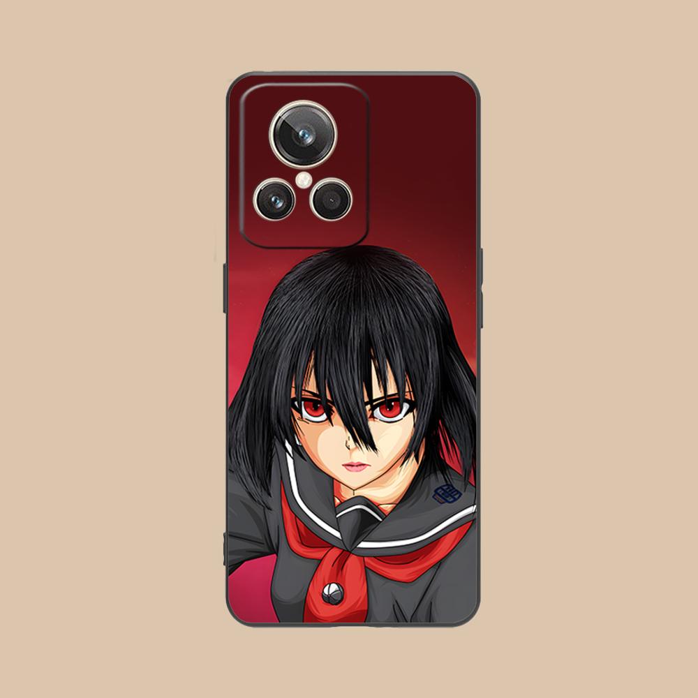Akame Kurome Matte TPU Mobile Phone Case for Realme 15 14 13 12 11 10 9 Pro Plus T i Lite 5G Colorful Printing Cover