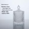 Creative Soy Candle In Glass Jar with Lid - Small Yurt Incense Holder