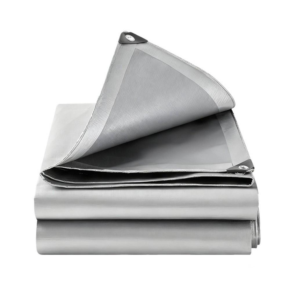 Double Thickened PE Waterproof Sun Shade Tarp Yard Waterproof Cargo Cover Tarp  Truck Cover