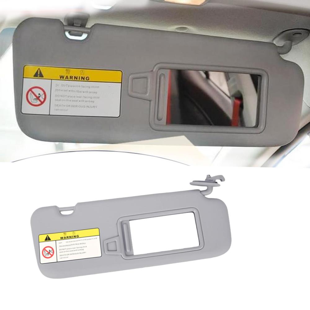 Car Sun Visor With Mirror For Hyundai Elantra AD 2016 2017 2018  Grey Beige Left Hand Driver 85210-F0100TTX 85220-F0100TTX