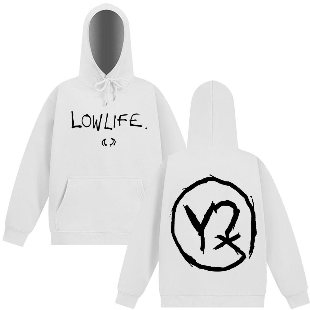 Yungblud Lowlife Album Logo  Hoodies Autumn Winter Long-sleeved Fashion Hip-hop Hoodie Man Woman Oversized Harajuku Pullover