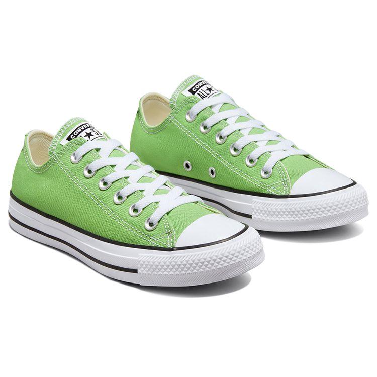 Converse Chuck Taylor All Star Classic Versatile Low Top Canvas Shoes Unisex Sneakers Apple-Green 172691C
