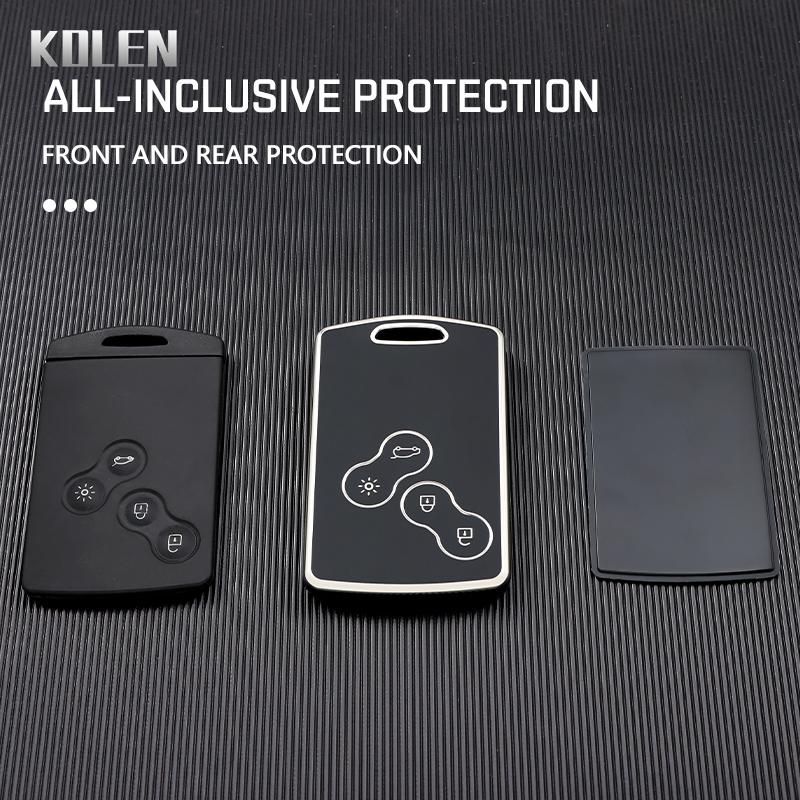 Tpu Car Remote Key Case Cover Shell Fob For Renault Duster Captur Clio Logan Megane 2 3 Koleos Scenic Nema Fluence Zeo Kaptur